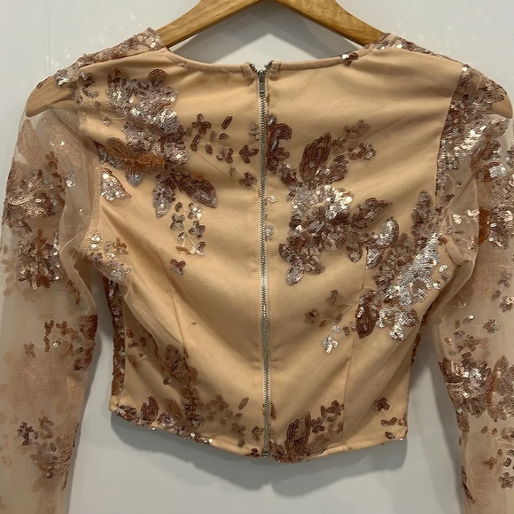 🇺🇸 Fashion Wild Cat sequence long sleeve top  size small - Picture 7 of 9